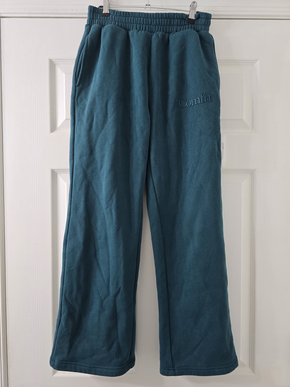 Comfrt Alpine Green Straight Leg Sweatpants - Small